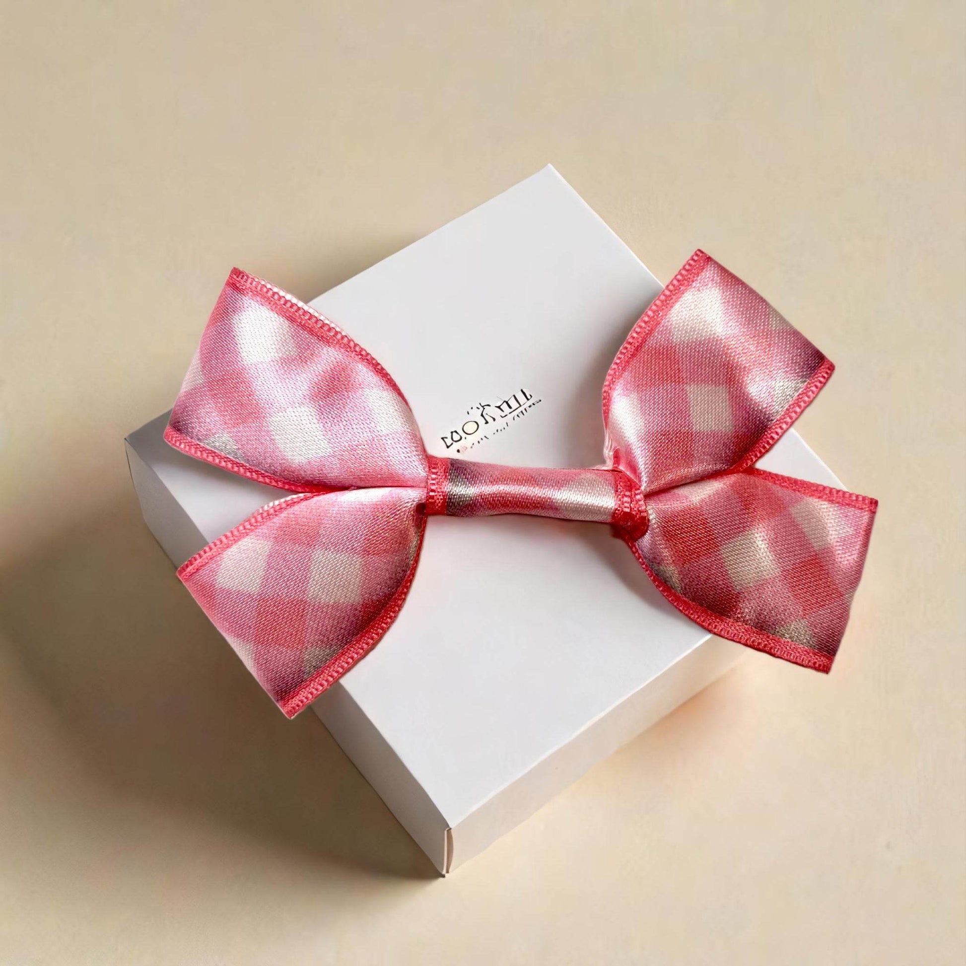 Printed Satin Bows for Gifts & Crafts- Littl