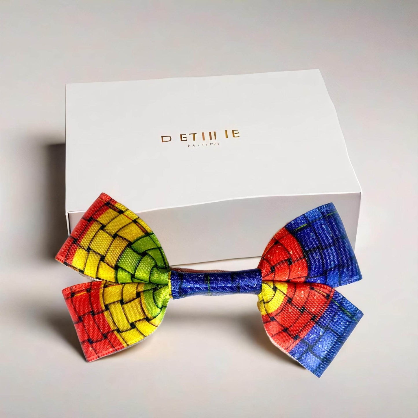 printed satin bows for gifts & crafts - littl