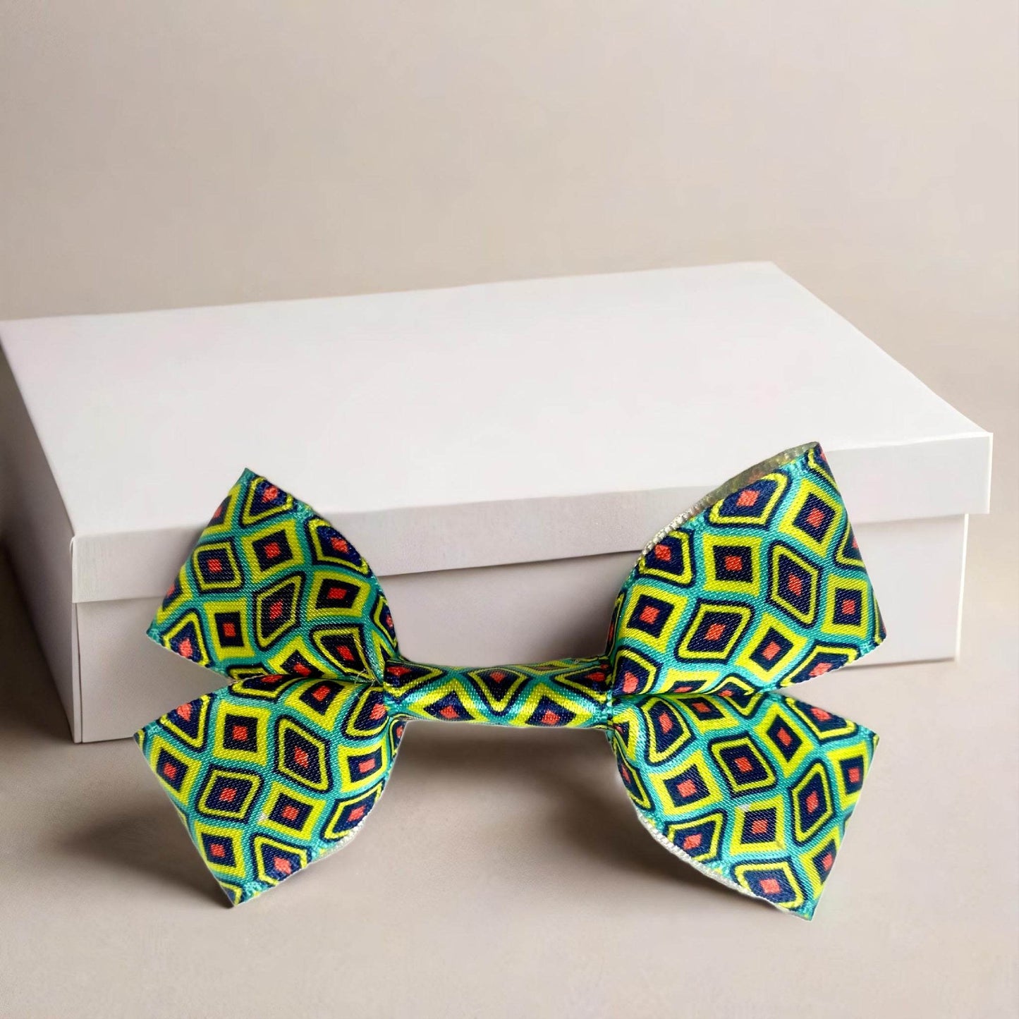  printed ribbon bows-10 pcs pack - littl