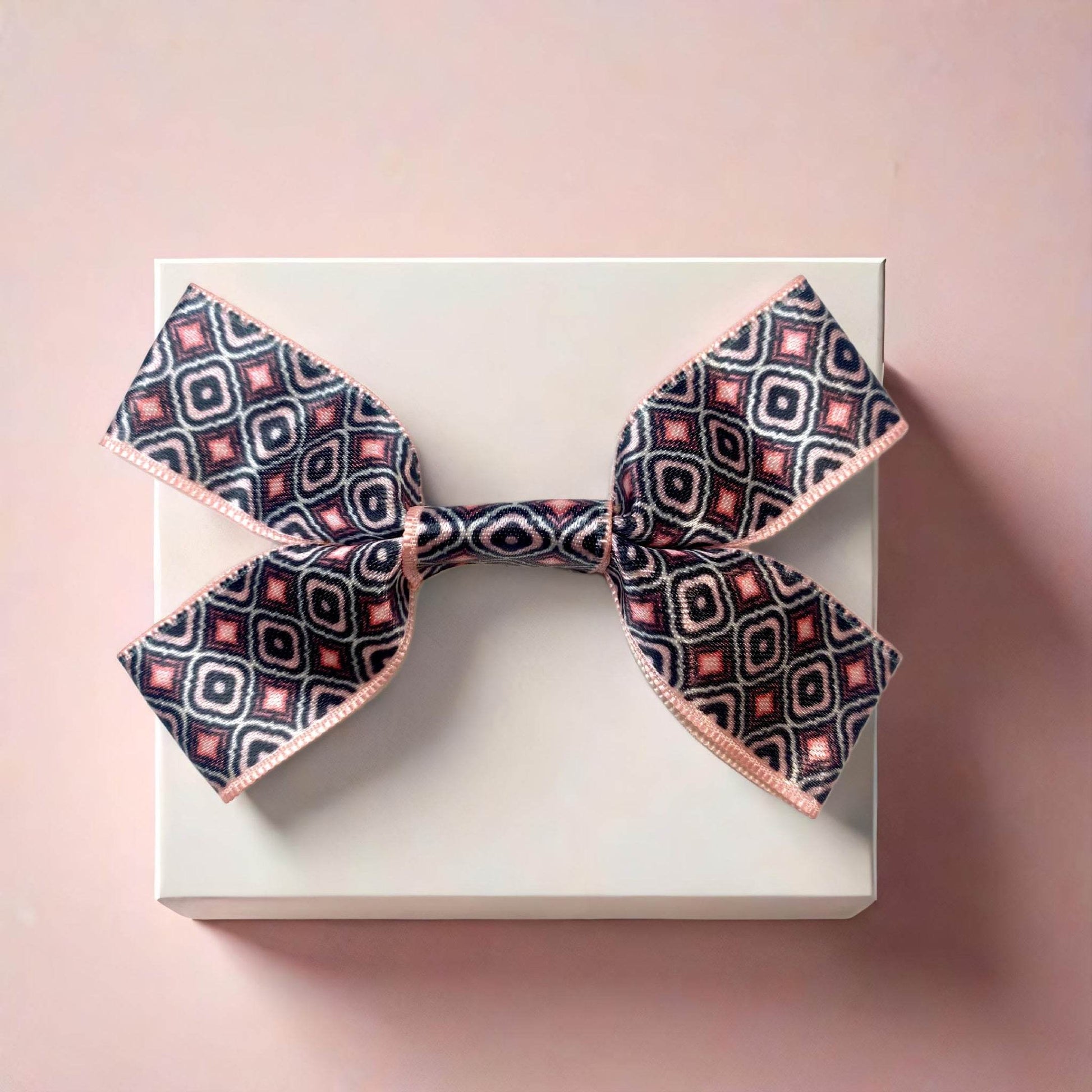 Printed Satin Bows for Gifts & Crafts-10 pcs pack - Littl