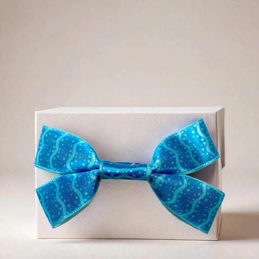 Printed Satin Bows for Gifts & Crafts-10 pcs pack - Littl