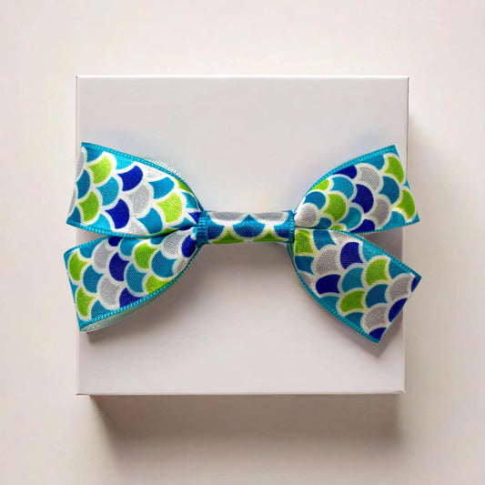 Printed Satin Bows for Gifts & Crafts-10 pcs pack - Littl