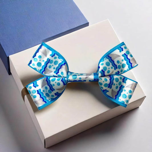 Printed Satin Bows for Gifts & Crafts-10 pcs pack - Littl
