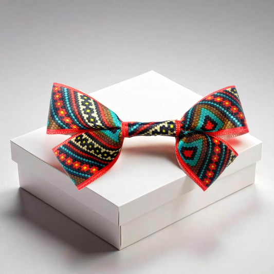 Printed Satin Bows for Gifts & Crafts-10 pcs pack - Littl