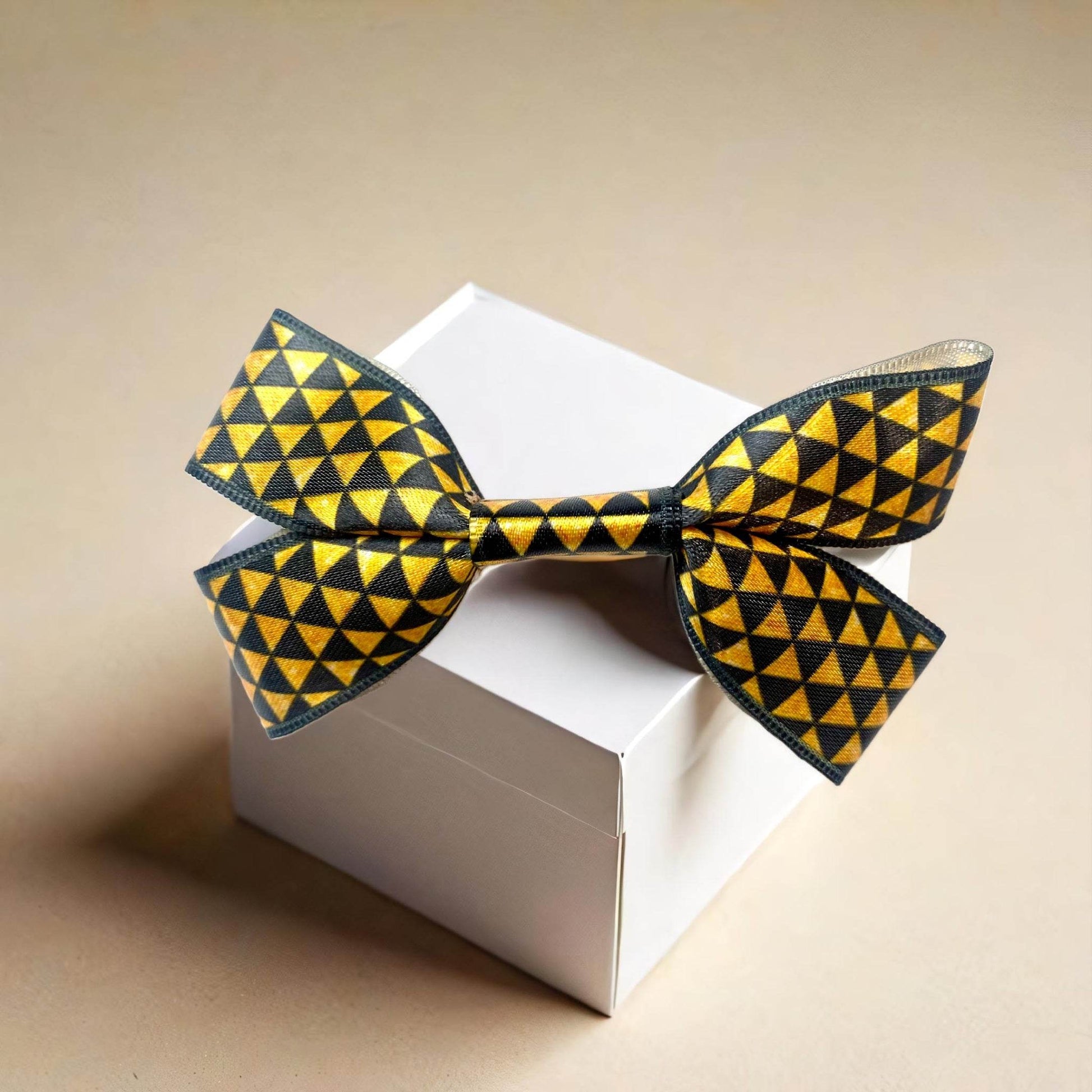 Printed Satin Bows for Gifts & Crafts-10 pcs pack - Littl