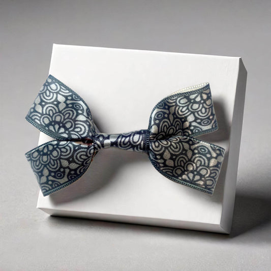 Printed Satin Bows for Gifts & Crafts-10 pcs pack - Littl