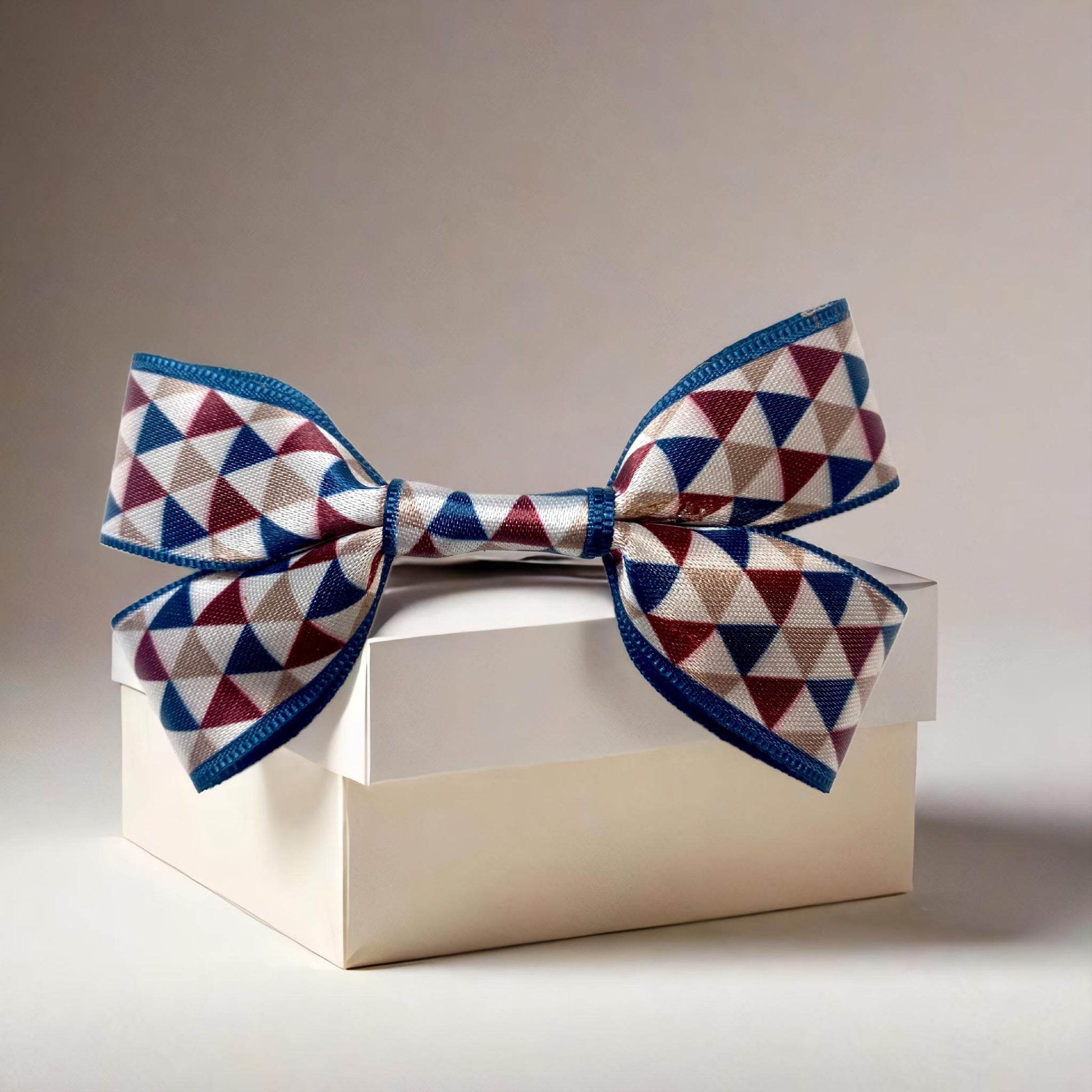 Printed Satin Bows for Gifts & Crafts - Littl