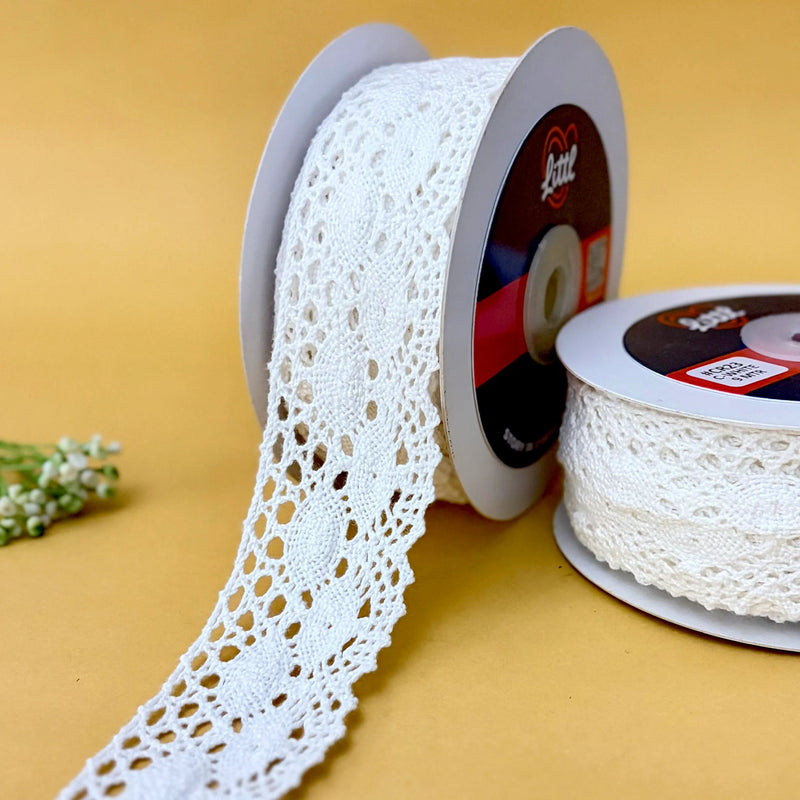 Lace-White-cotton-crochia-lace-cr23-Littl
