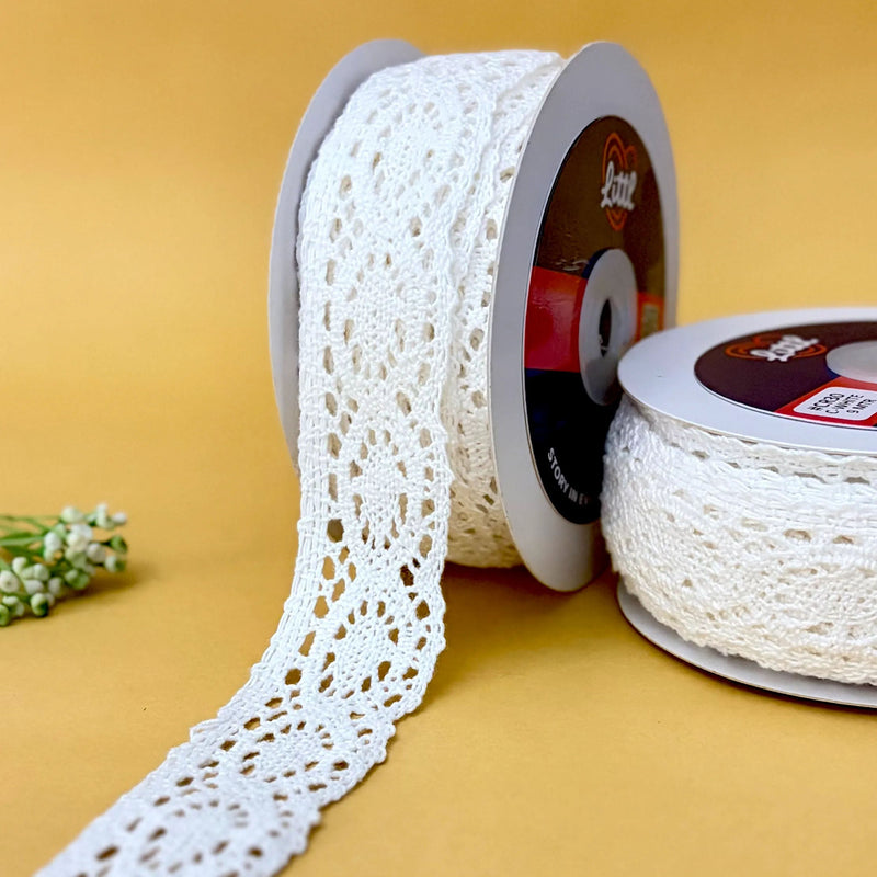 Lace-White-cotton-crochia-lace-cr30-Littl