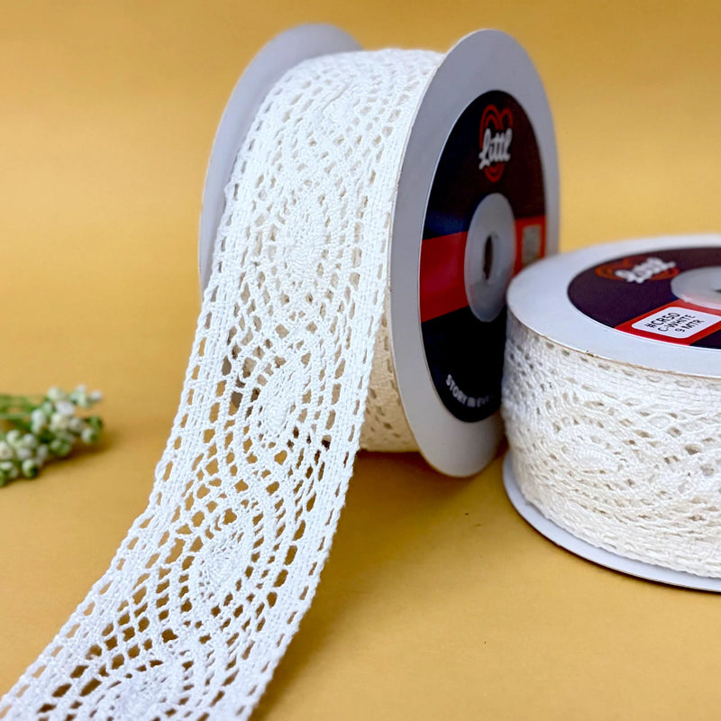 Lace-White-cotton-crochia-lace-cr50-Littl