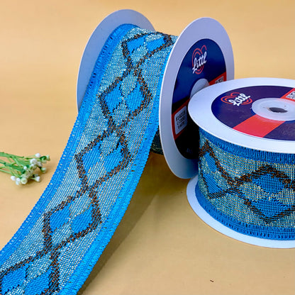 Lace-Aqua-Color Crochet Lace-14018-Littl