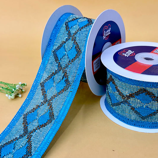 Lace-Aqua-Color Crochet Lace-14018-Littl