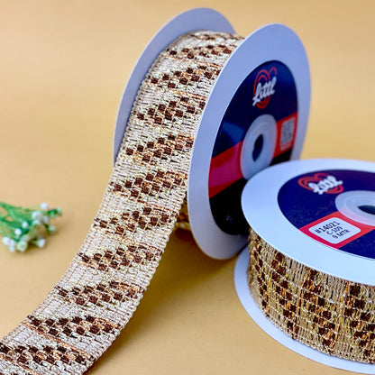 Lace-Beige-Color Crochet Lace-14021-Littl