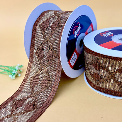 Lace-Brown-Color Crochet Lace-14018-Littl