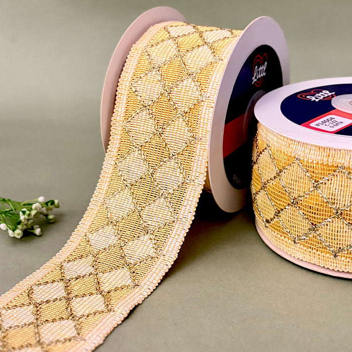 Diamond Lattice Crochet – Colour Crochet Lace, 63 mm