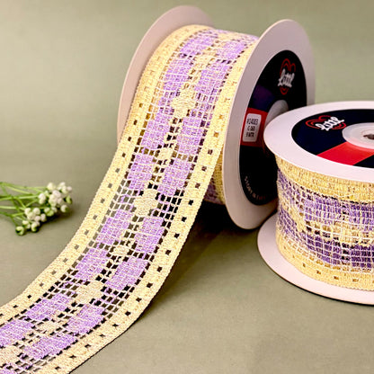 Lace-Lemon-Color Crochet Lace-14003-Littl