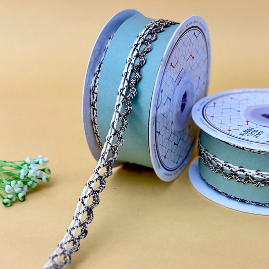 Lace-Brown-Color Crochia Lace-13063-Littl