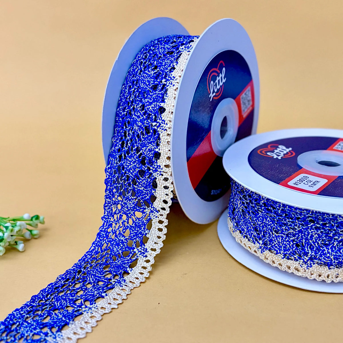 Sparkle Scallop Lace – Colour Crochet Lace, 38 mm