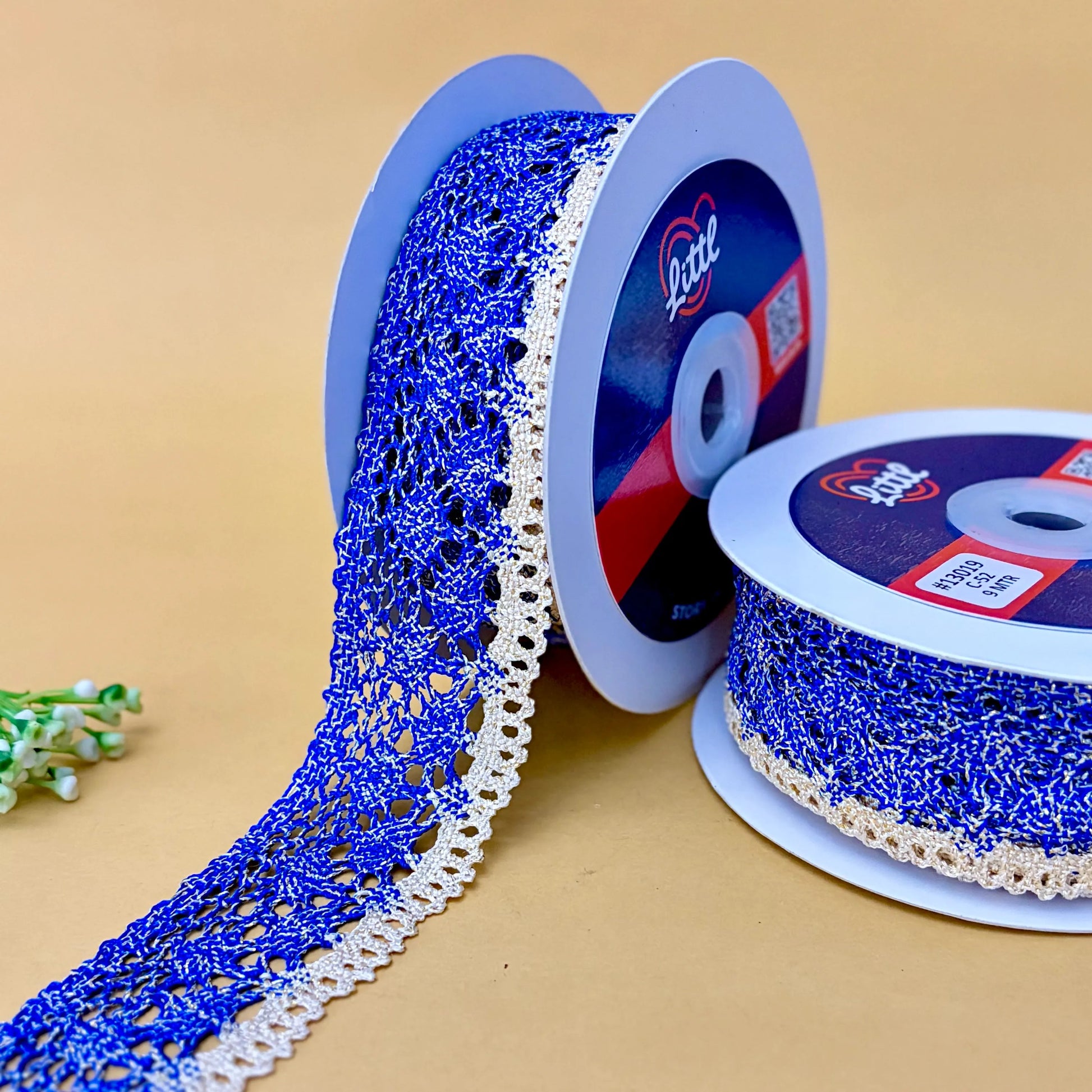 Lace-Blue-Crochia Lace in multiple colors-13019-Littl