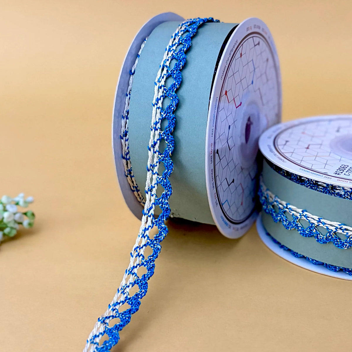 Picot Edge Duo – Colour Crochet Lace, 12 mm