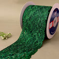 Lace-Dark Green-Color Crochia Lace-13815-Littl