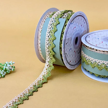 Lace-Olive-Color Crochia Lace-13071-Littl