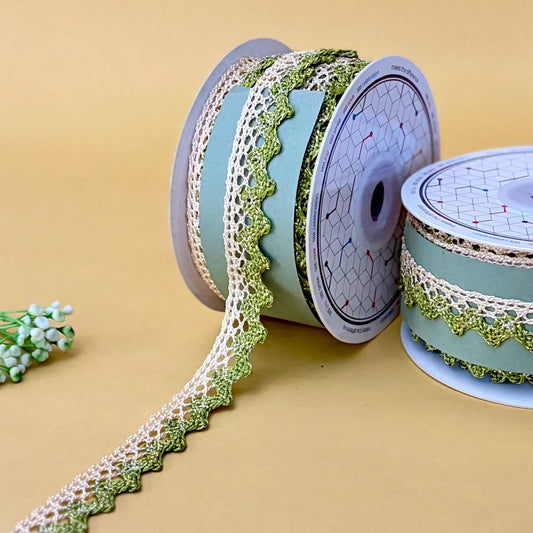 Lace-Olive-Color Crochia Lace-13071-Littl