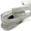 ribbon--1/4 inch gold and silver net ribbon-54 meters-8234-Littl Ribbons