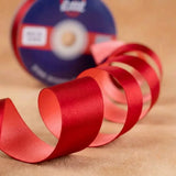 The Ruby Red – Crimson & Scarlet Dual Tone Satin Ribbon, 12 & 3/4 inch (20 mm)   Littl