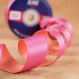 The Coral Blush – Pink & Peach Dual Tone Satin Ribbon, 12 & 3/4 inch (20 mm)   Littl
