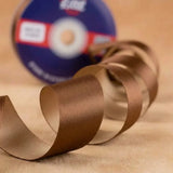 The Mocha Layer – Cocoa Brown & Tan Dual Tone Satin Ribbon, 12 & 3/4 inch (20 mm)   Littl