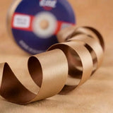 The Mocha Layer – Cocoa Brown & Tan Dual Tone Satin Ribbon, 12 & 3/4 inch (20 mm)   Littl