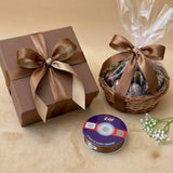 The Mocha Layer – Cocoa Brown & Tan Dual Tone Satin Ribbon, 12 & 3/4 inch (20 mm)   Littl