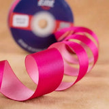 The Fuchsia Rose – Fuchsia & Rose Pink Dual Tone Satin Ribbon, 12 & 3/4 inch (20 mm)   Littl