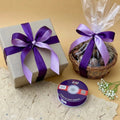 The Royal Amethyst – Purple & Lilac Dual Tone Satin Ribbon, 20 mm   Littl