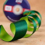 The Tropical Fern – Forest Green & Lime Dual Tone Satin Ribbon, 12 & 3/4 inch (20 mm)   Littl
