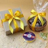 The Sunflower Glow – Yellow & Lemon Dual Tone Satin Ribbon, 12 & 3/4 inch (20 mm)   Littl