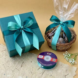The Ocean Depth – Teal & Sea Green Dual Tone Satin Ribbon, 12 & 3/4 inch (20 mm)   Littl