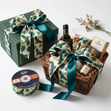 Gift wrapped with Crane & Lotus Japanese printed ribbon from Littl
