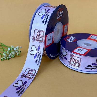 ribbon-Lilac-Engagement Ribbon (L643 to L654)-Littl Ribbons