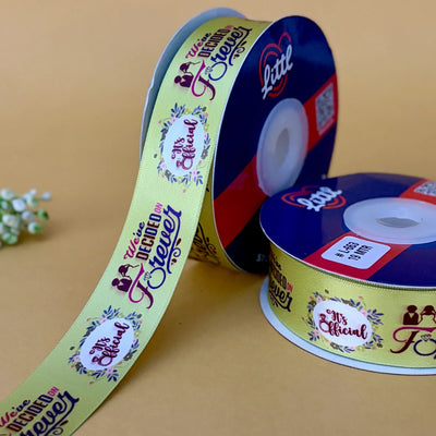 ribbon-Olive-Engagement Ribbon (L655 to L666)-Littl Ribbons