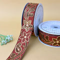 Warm Festival Saree Lace Border 25mm - Design 2330 - Turquoise by Littl India