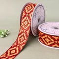 Warm Festival Saree Lace Border 25mm - Design 2331 - Red by Littl India
