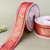 Multicolour Folk Saree Lace Border 1 inch (25 mm) - Design 2350 - Fuchsia by Littl India