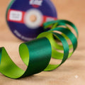 THE TROPICAL FERN - Forest Green & Lime Dual Tone Ribbon 20mm   Littl